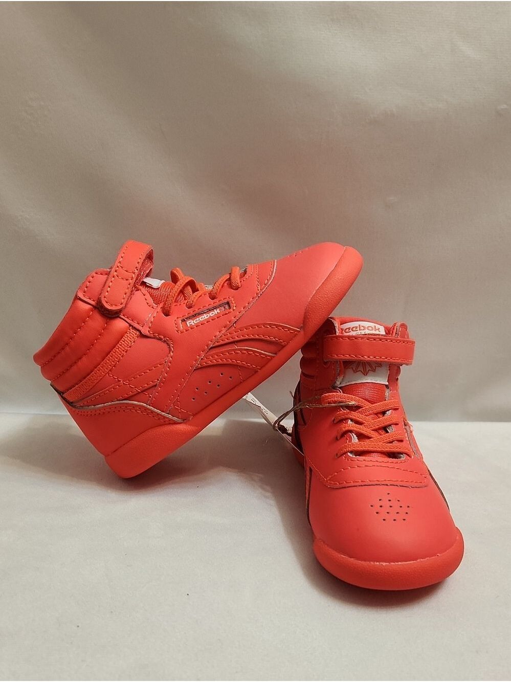 Reebok Classic Coral High-Top Sneakers (Size 8)